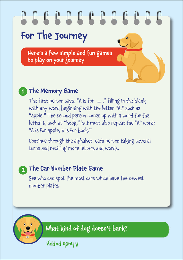 Mr Monks North-East England Children's Holiday Diary