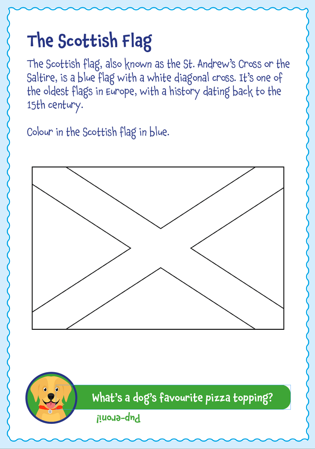 Mr Monks Scotland Children's Holiday Diary
