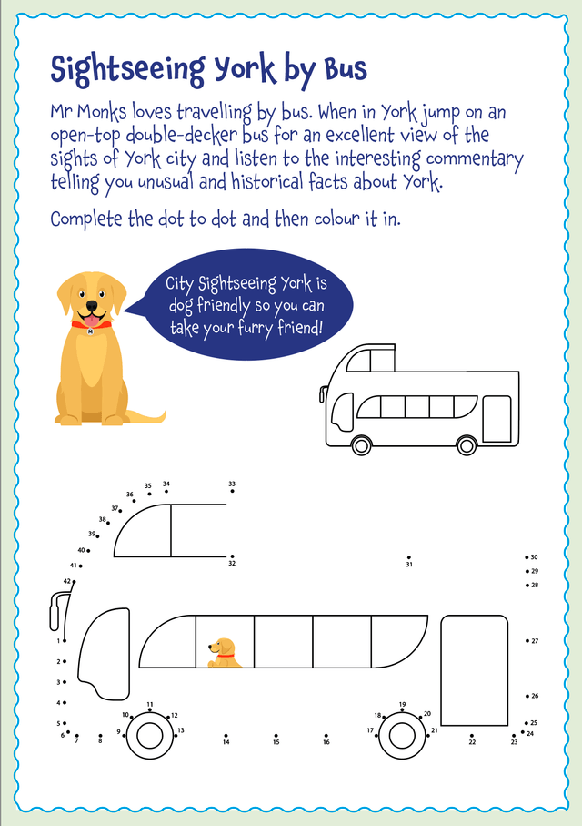 Mr Monks Children's Yorkshire Holiday Diary