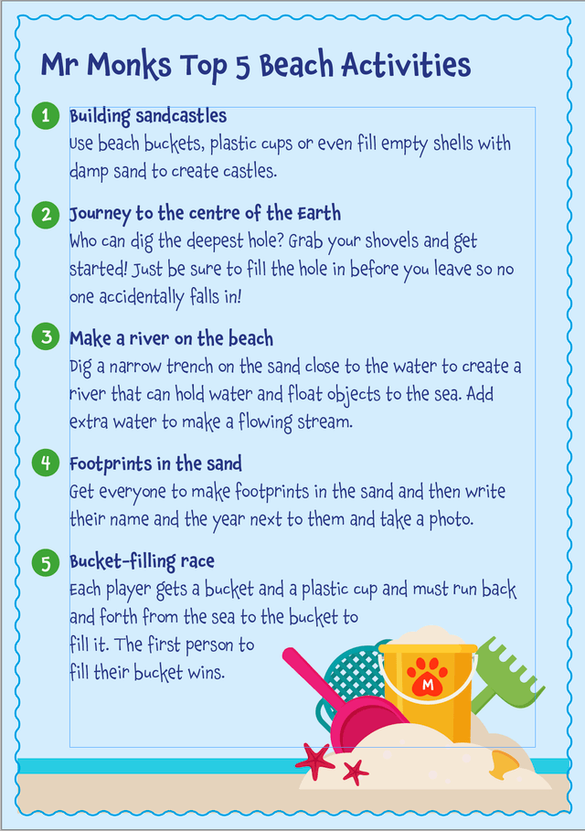 Mr Monks Lincolnshire Children's Holiday Diary