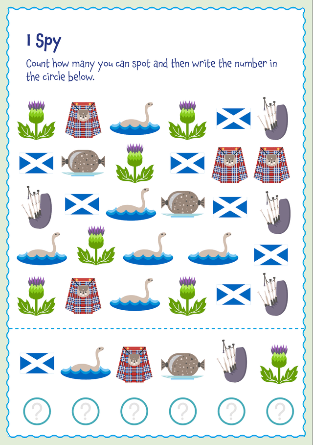 Mr Monks Scotland Children's Holiday Diary