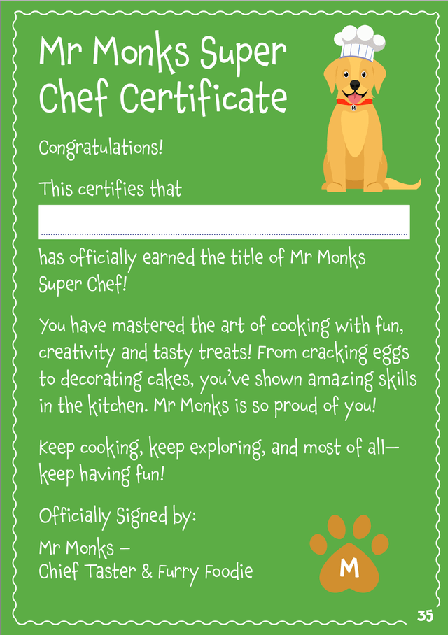 Mr Monks Cookbook