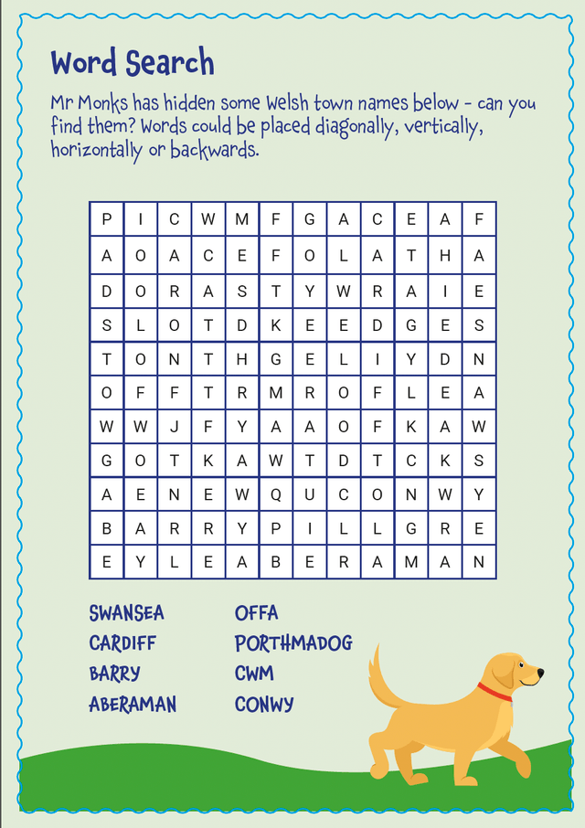 Mr Monks Activity Book