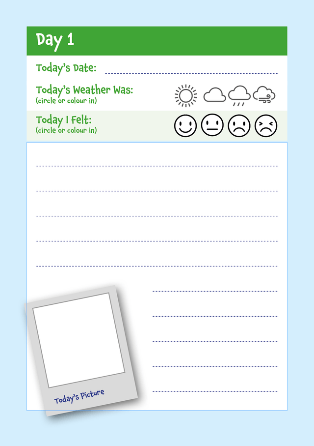 Mr Monks Wiltshire Children's Holiday Diary